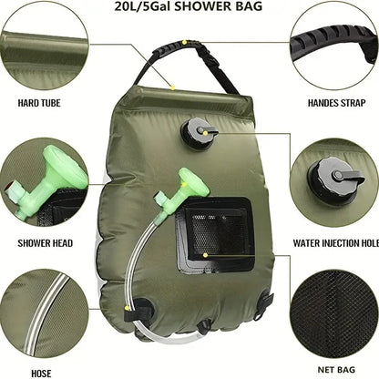 20L Outdoor Shower Bag