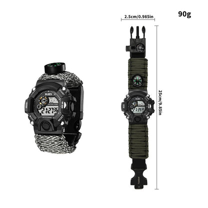 Survival Watch tactical bracelet